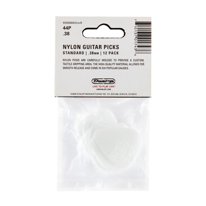 Jim Dunlop DUNLOP NYLON .38mm STANDARD GUITAR PICK PLAYER'S PACK 12-PACK - 44P038