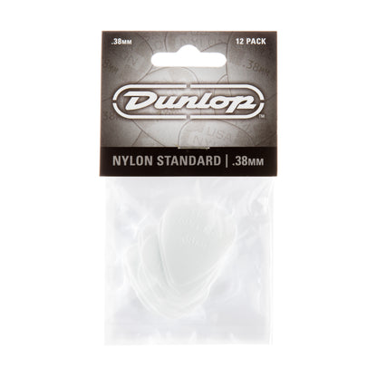 Jim Dunlop DUNLOP NYLON .38mm STANDARD GUITAR PICK PLAYER'S PACK 12-PACK - 44P038