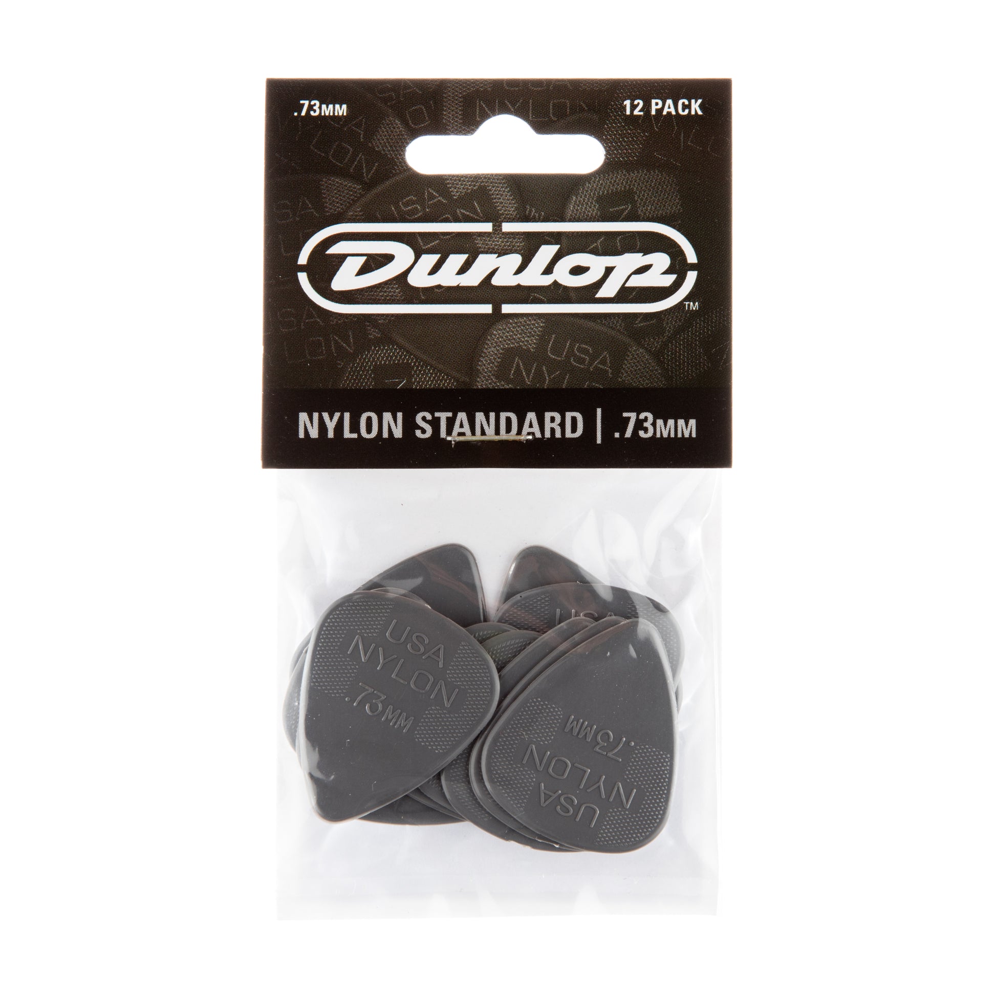 Jim Dunlop DUNLOP NYLON .73mm STANDARD GUITAR PICK PLAYER'S PACK 12-PACK - 44P073