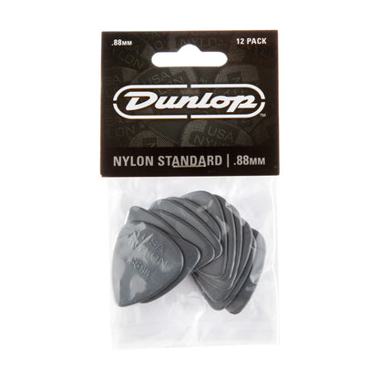 Jim Dunlop DUNLOP NYLON .88mm STANDARD GUITAR PICK PLAYER'S PACK 12-PACK - 44P088