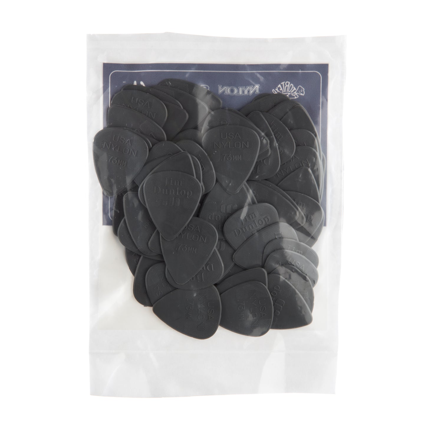Jim Dunlop DUNLOP NYLON .73mm STANDARD GUITAR PICK REFILL BAG 72-PACK - 44R073