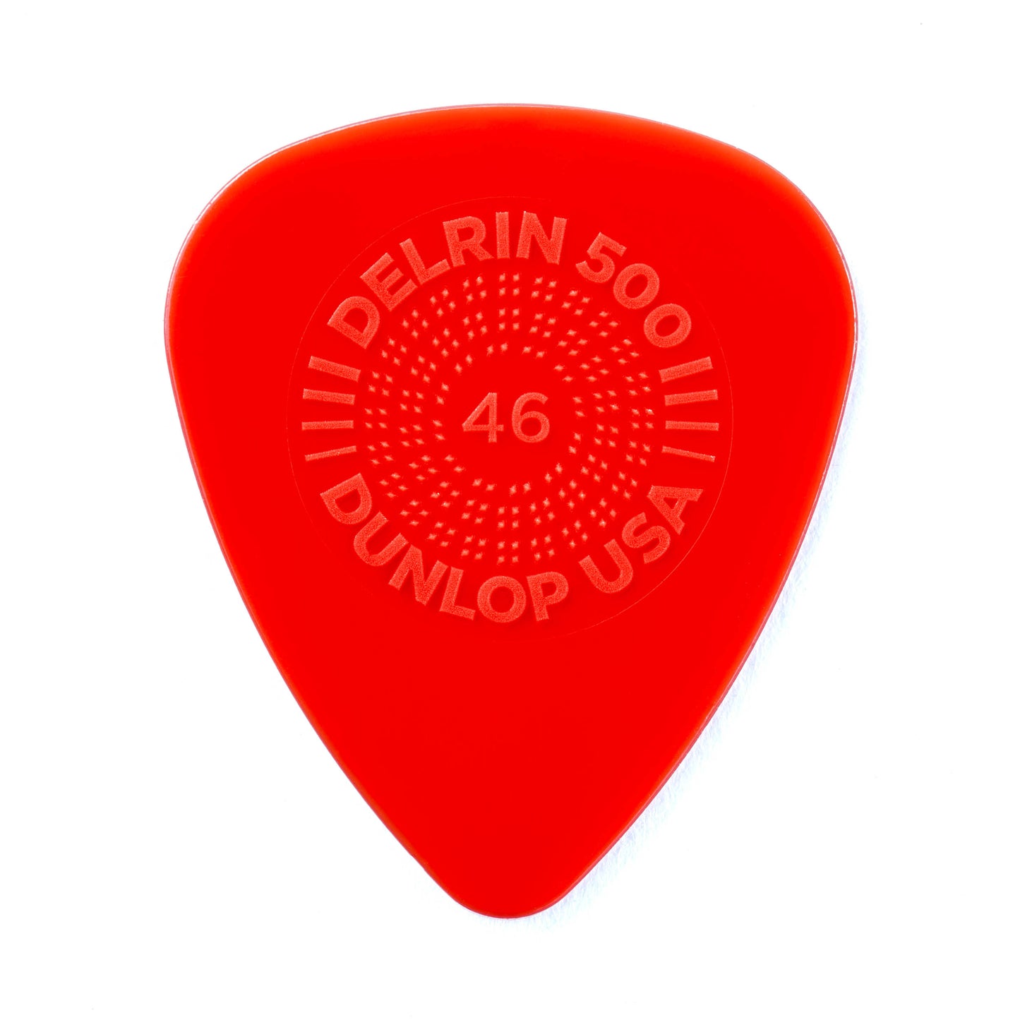 Jim Dunlop DUNLOP PRIMEGRIP .46mm DELRIN 500 GUITAR PICK PLAYER'S PACK 12-PACK - 450P046