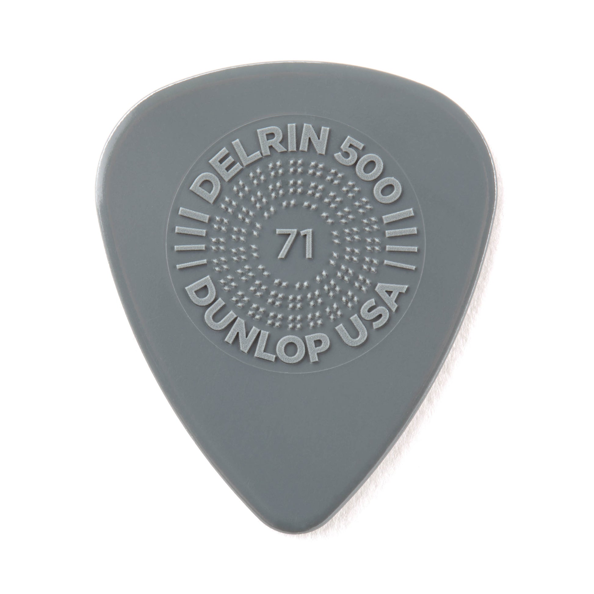 Jim Dunlop DUNLOP PRIMEGRIP .71mm DELRIN 500 GUITAR PICK PLAYER'S PACK 12-PACK - 450P071