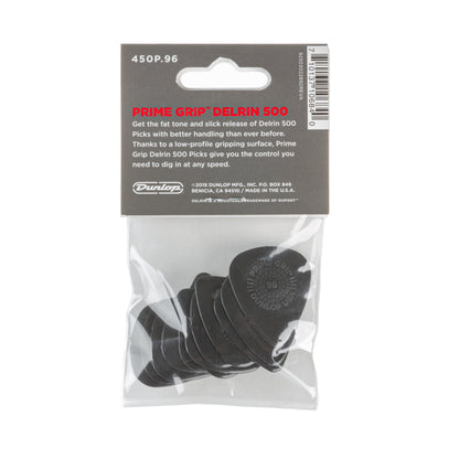 Jim Dunlop DUNLOP PRIMEGRIP .96mm DELRIN 500 GUITAR PICK PLAYER'S PACK 12-PACK - 450P096