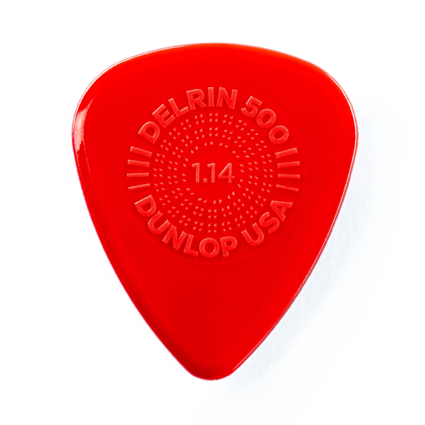 Jim Dunlop DUNLOP PRIMEGRIP 1.14mm DELRIN 500 GUITAR PICK PLAYER'S PACK 12-PACK - 450P114