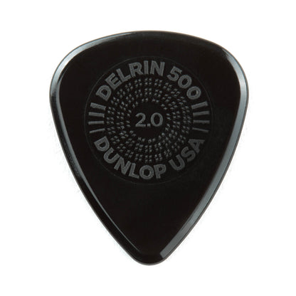 Jim Dunlop DUNLOP PRIMEGRIP 2.0mm DELRIN 500 GUITAR PICK PLAYER'S PACK 12-PACK - 450P200