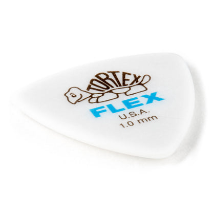 Jim Dunlop DUNLOP TORTEX FLEX 1.0mm TRIANGLE GUITAR PICK PLAYER'S PACK 06-PACK - 456P100