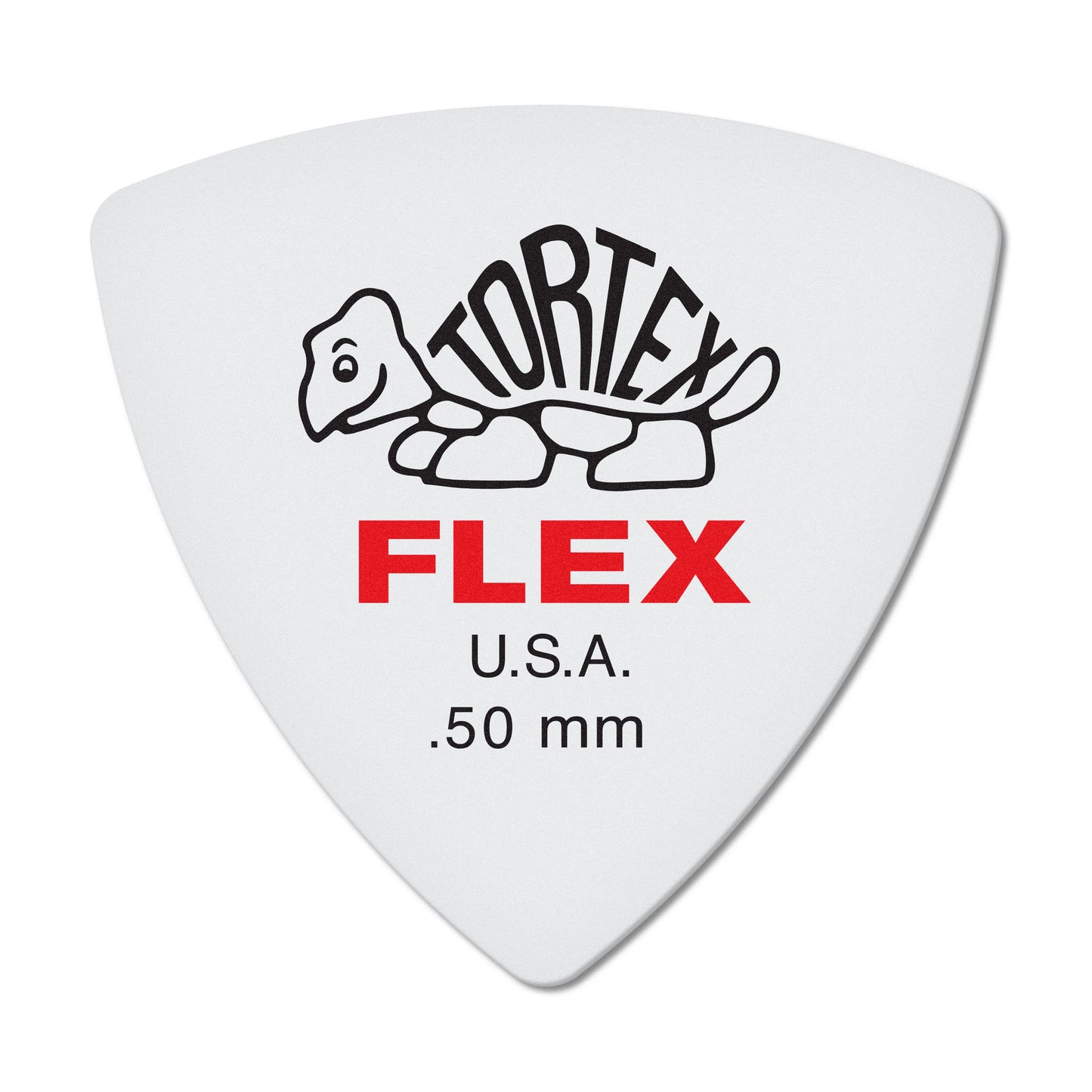 Jim Dunlop DUNLOP TORTEX FLEX .50mm TRIANGLE GUITAR PICK PLAYER'S PACK 06-PACK - 456P050