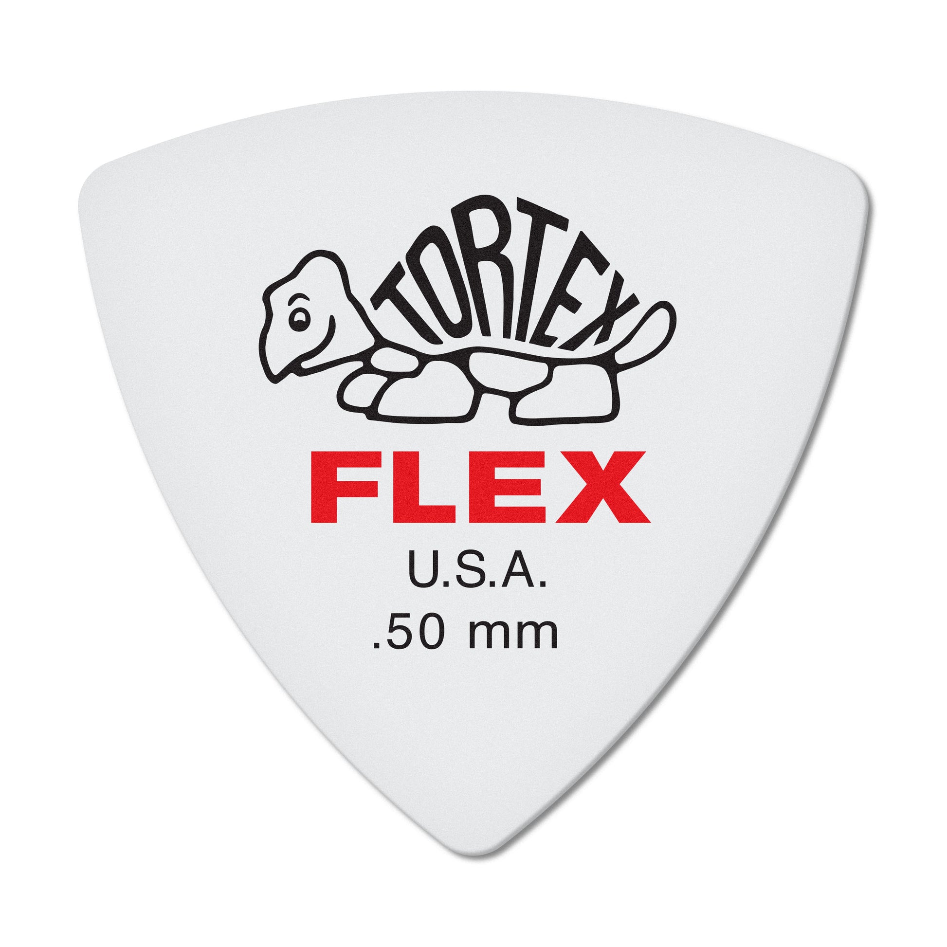 Jim Dunlop DUNLOP TORTEX FLEX .50mm TRIANGLE GUITAR PICK PLAYER'S PACK 06-PACK - 456P050