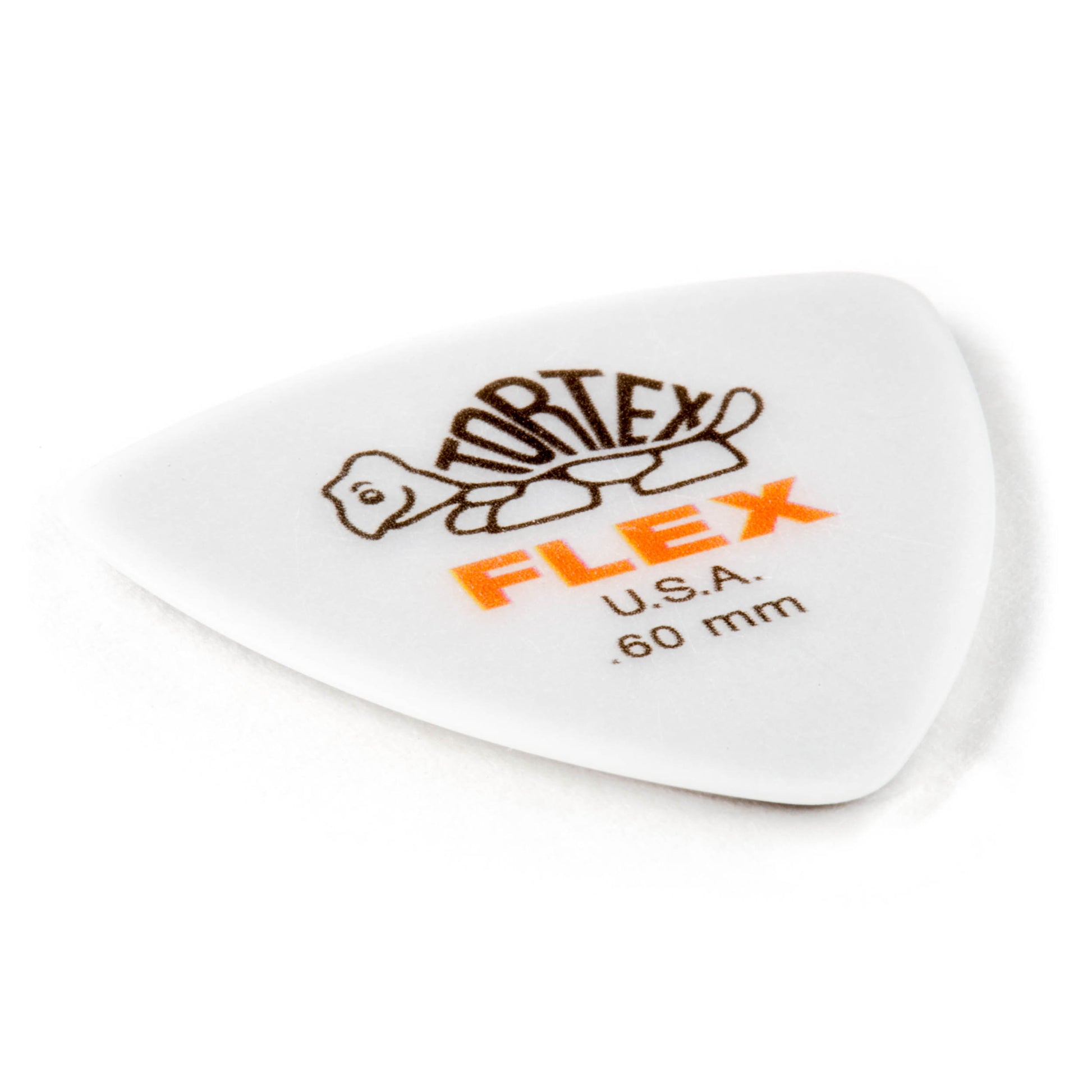 Jim Dunlop DUNLOP TORTEX FLEX .60mm TRIANGLE GUITAR PICK PLAYER'S PACK 06-PACK - 456P060