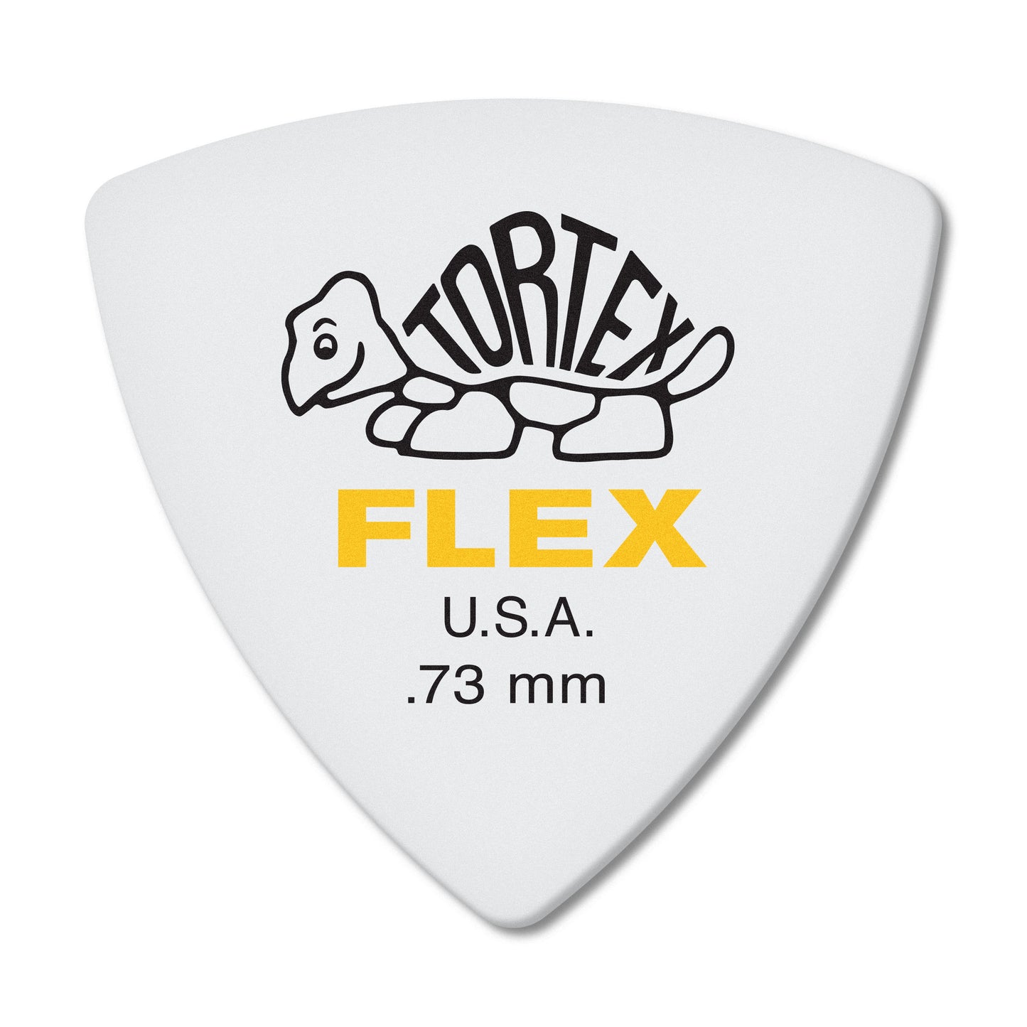 Jim Dunlop DUNLOP TORTEX FLEX .73mm TRIANGLE GUITAR PICK PLAYER'S PACK 06-PACK - 456P073