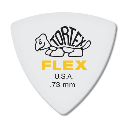Jim Dunlop DUNLOP TORTEX FLEX .73mm TRIANGLE GUITAR PICK PLAYER'S PACK 06-PACK - 456P073