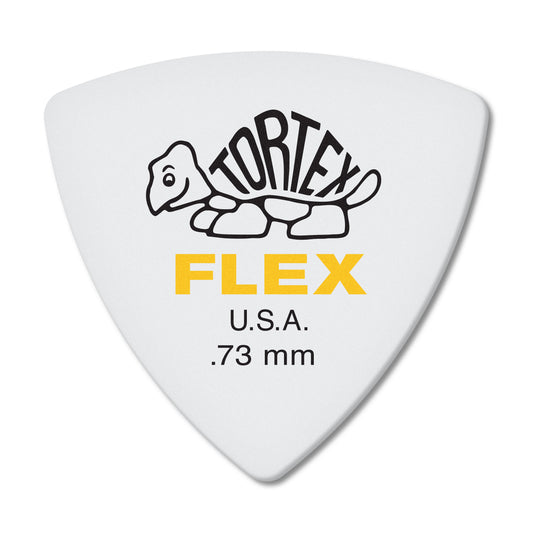 Jim Dunlop DUNLOP TORTEX FLEX .73mm TRIANGLE GUITAR PICK PLAYER'S PACK 06-PACK - 456P073