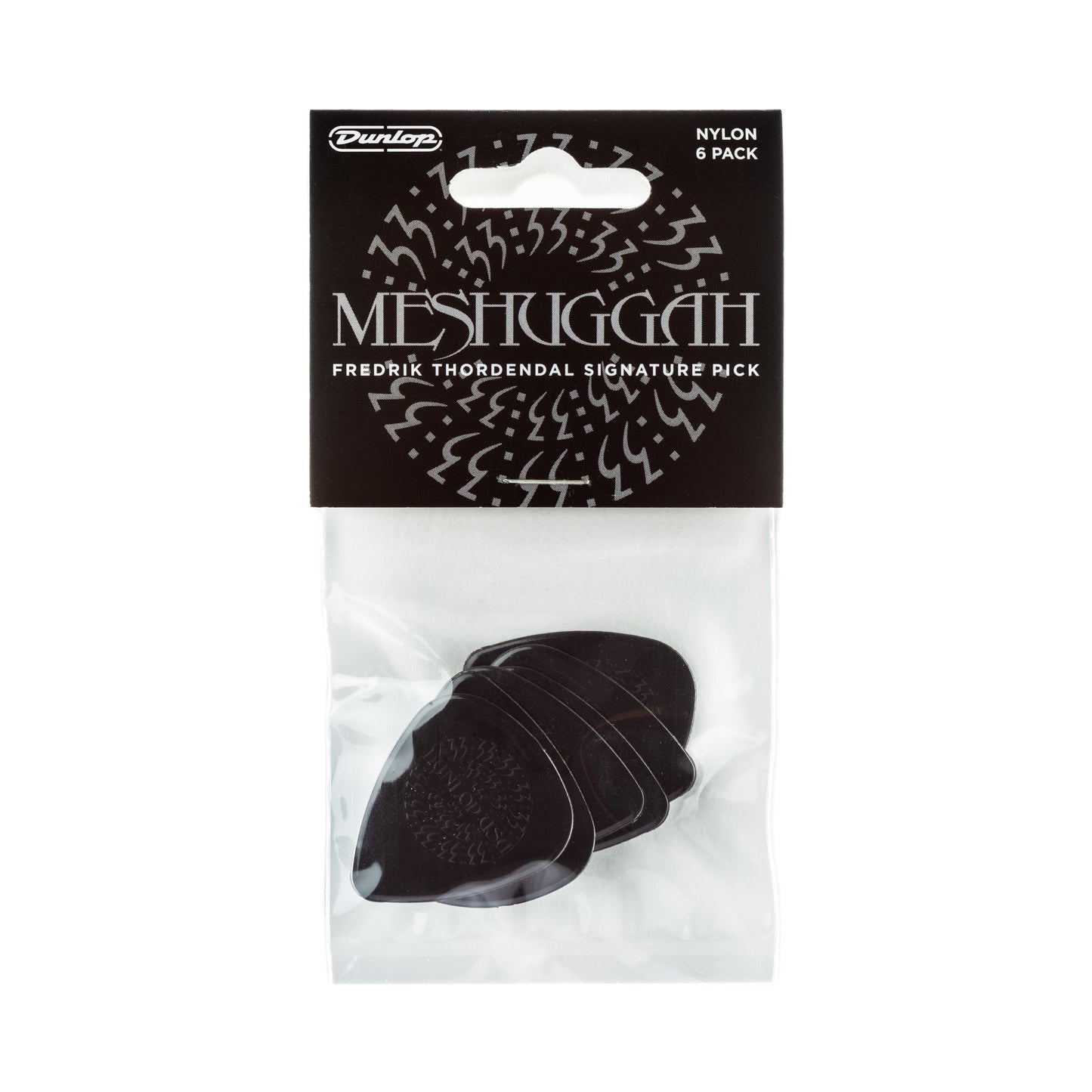 Jim Dunlop DUNLOP FREDERIK THORDENDAL MESHUGGAH .96mm NYLON GUITAR PICK PLAYER'S PACK 06-PACK - 45PFT100