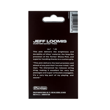 Jim Dunlop DUNLOP JEFF LOOMIS 1.5mm CUSTOM ULTEX SHARP GUITAR PICK PLAYER'S PACK 06-PACK - 461PJL