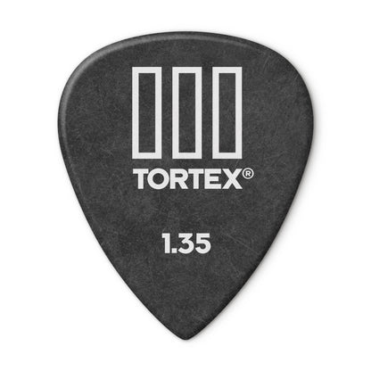 Jim Dunlop DUNLOP TORTEX 1.35mm TIII GUITAR PICK PLAYER'S PACK 12-PACK - 462P135