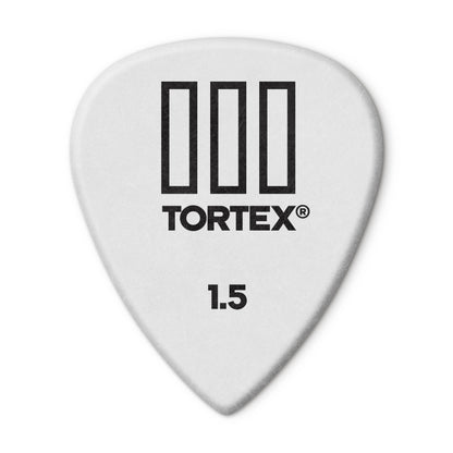 Jim Dunlop DUNLOP TORTEX 1.5mm TIII GUITAR PICK PLAYER'S PACK 12-PACK - 462P150