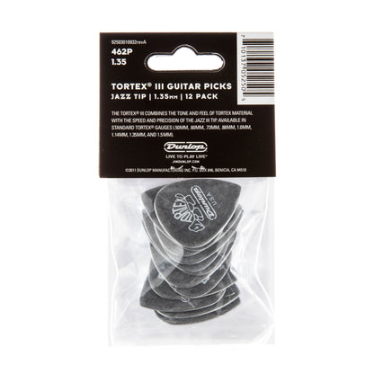 Jim Dunlop DUNLOP TORTEX 1.35mm TIII GUITAR PICK PLAYER'S PACK 12-PACK - 462P135