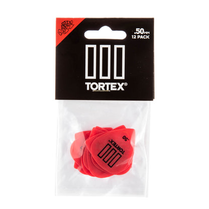 Jim Dunlop DUNLOP TORTEX .50mm TIII GUITAR PICK PLAYER'S PACK 12-PACK - 462P050