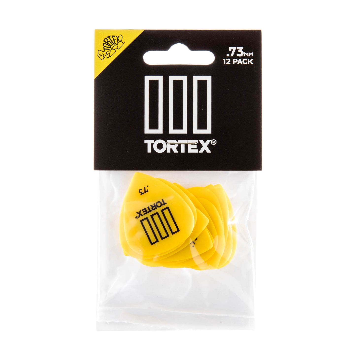Jim Dunlop DUNLOP TORTEX .73mm TIII GUITAR PICK PLAYER'S PACK 12-PACK - 462P073