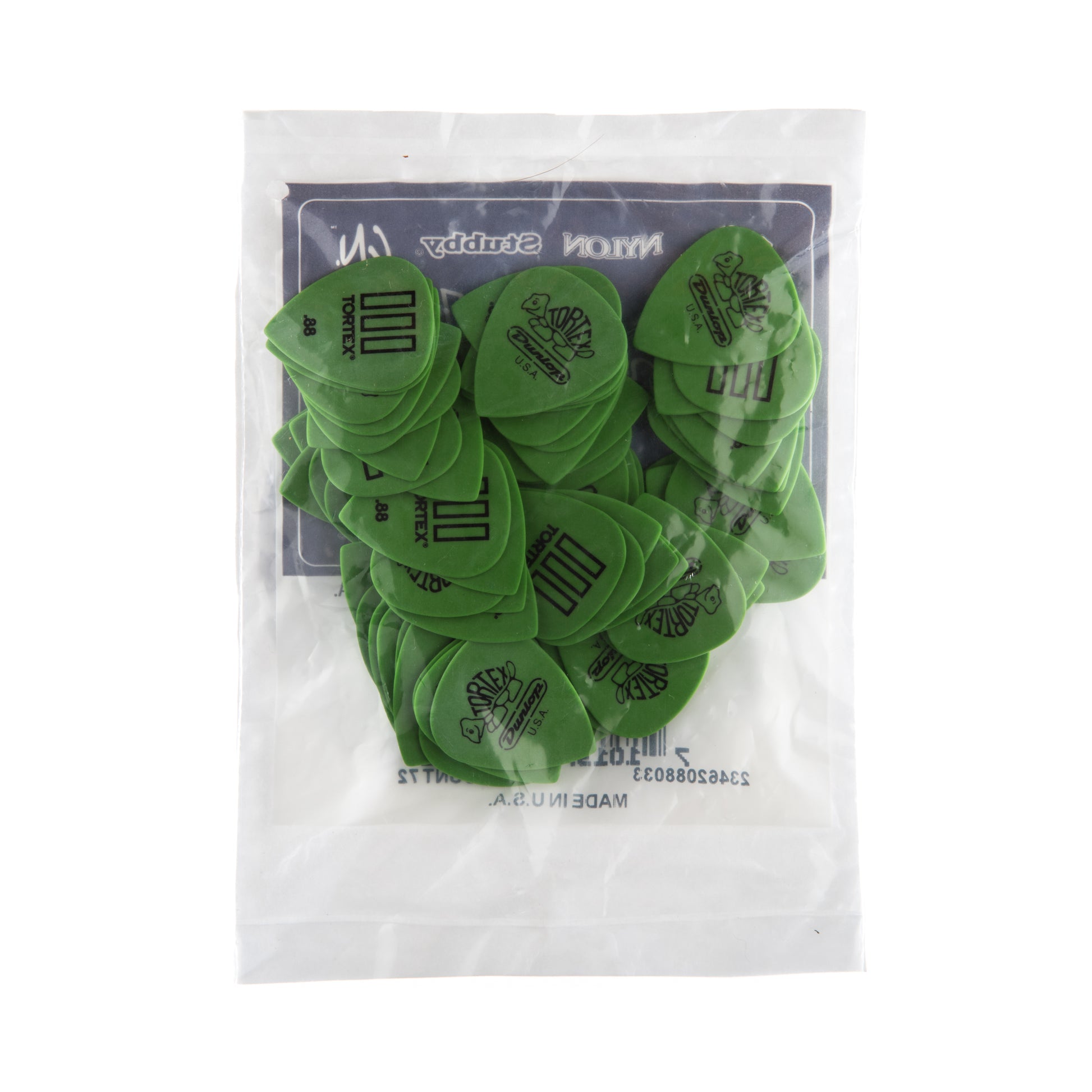 Jim Dunlop DUNLOP TORTEX .88mm TIII GUITAR PICK REFILL BAG 72-PACK - 462R088