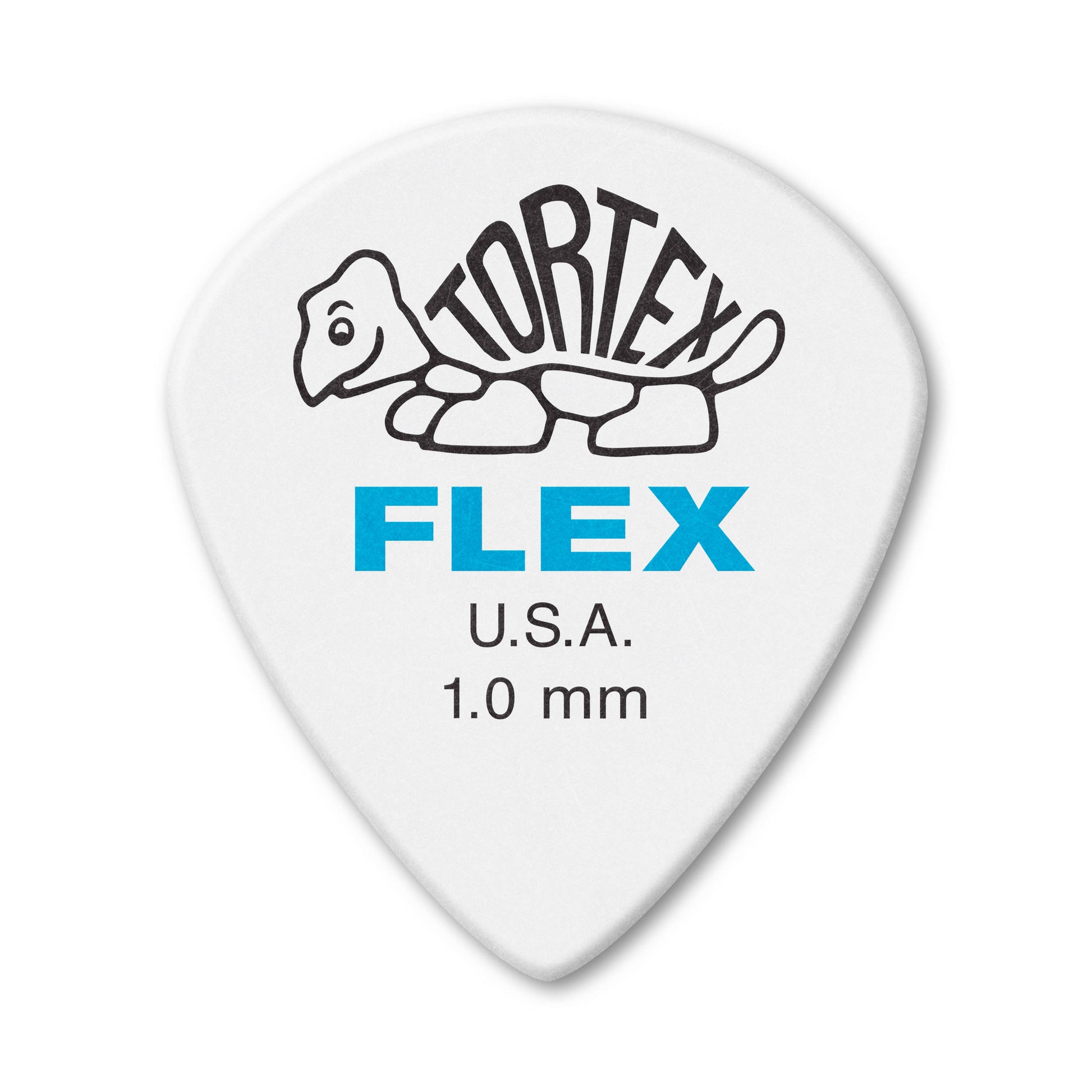 Jim Dunlop DUNLOP TORTEX FLEX 1.0mm JAZZ III XL GUITAR PICK PLAYER'S PACK 12 -PACK - 466P100