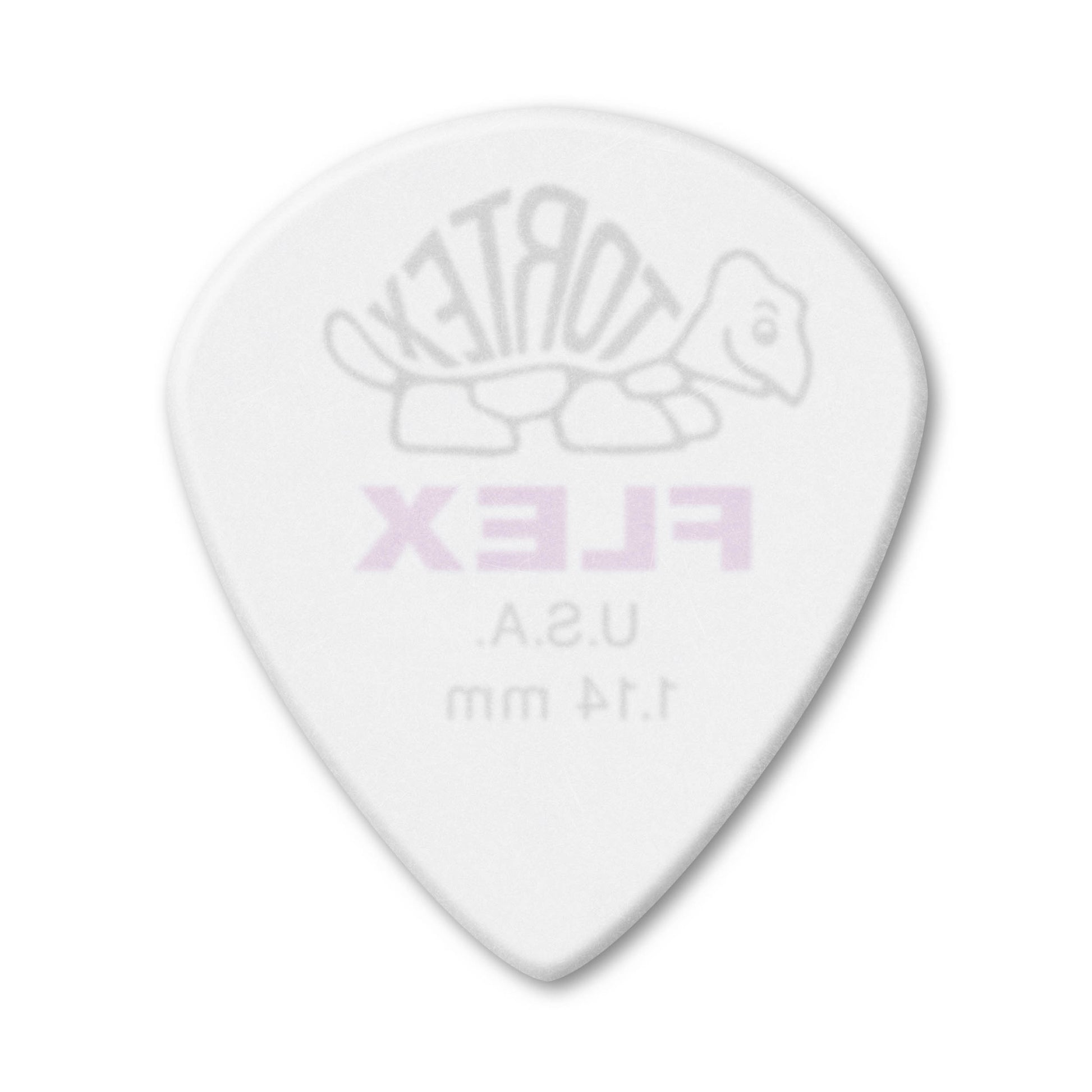 Jim Dunlop DUNLOP TORTEX FLEX 1.14mm JAZZ III XL GUITAR PICK PLAYER'S PACK 12 -PACK - 466P114