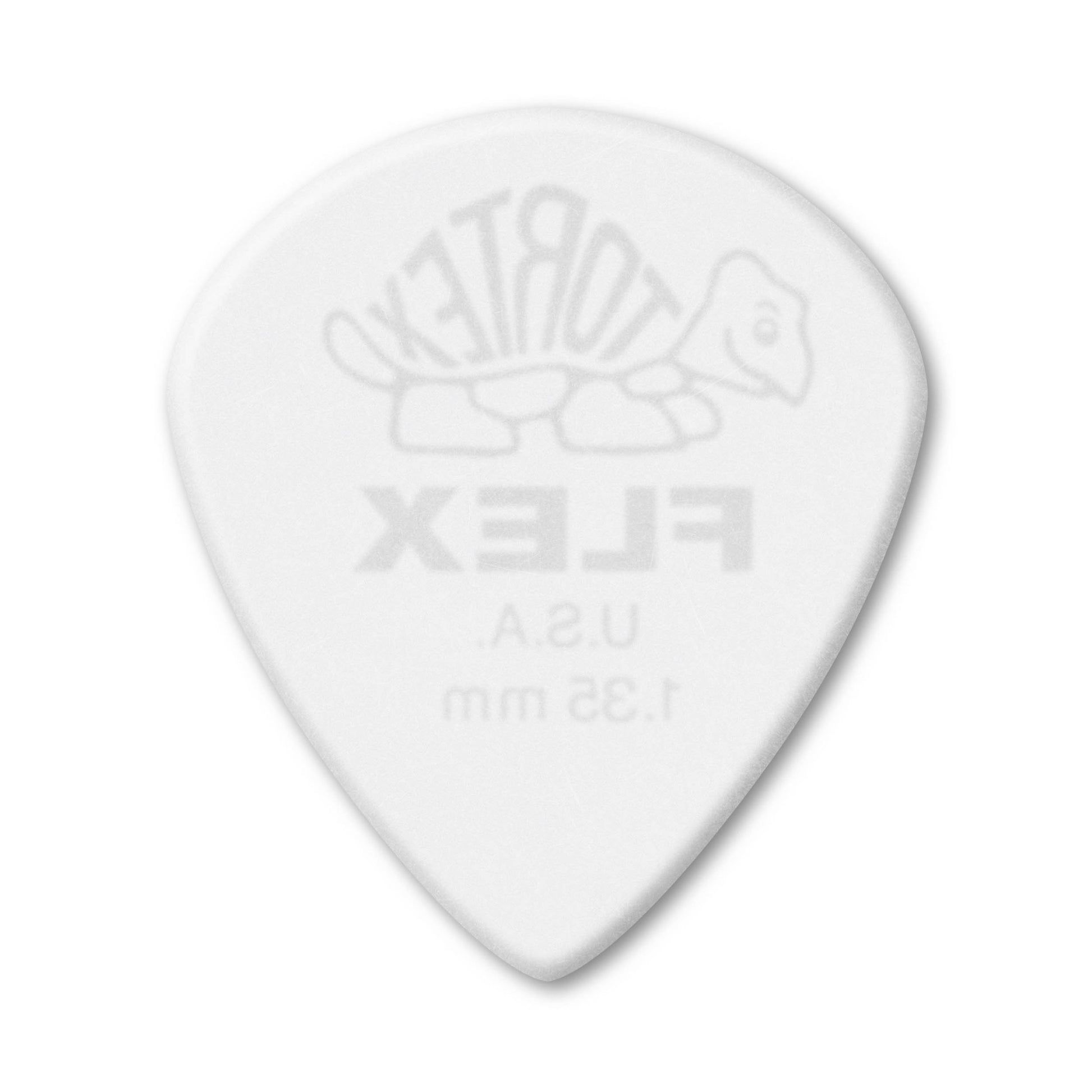 Jim Dunlop DUNLOP TORTEX FLEX 1.35mm JAZZ III XL GUITAR PICK PLAYER'S PACK 12 -PACK - 466P135