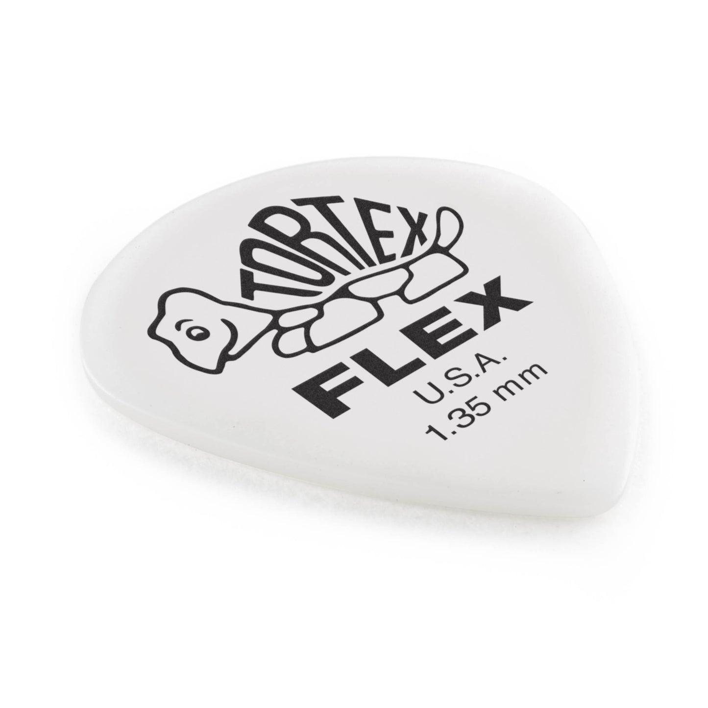 Jim Dunlop DUNLOP TORTEX FLEX 1.35mm JAZZ III XL GUITAR PICK PLAYER'S PACK 12 -PACK - 466P135
