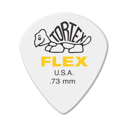 Jim Dunlop DUNLOP TORTEX FLEX .73mm JAZZ III XL GUITAR PICK PLAYER'S PACK 12 -PACK - 466P073
