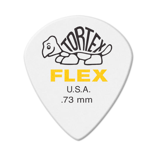 Jim Dunlop DUNLOP TORTEX FLEX .73mm JAZZ III XL GUITAR PICK PLAYER'S PACK 12 -PACK - 466P073