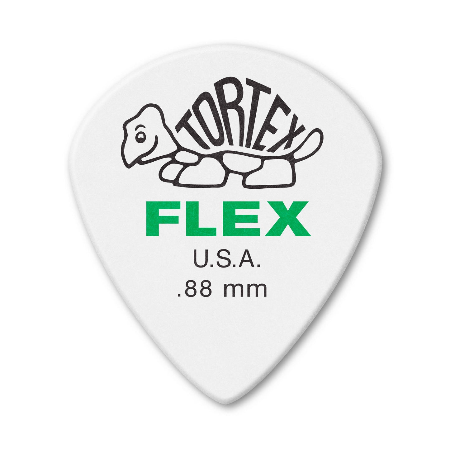 Jim Dunlop DUNLOP TORTEX FLEX .88mm JAZZ III XL GUITAR PICK PLAYER'S PACK 12 -PACK - 466P088