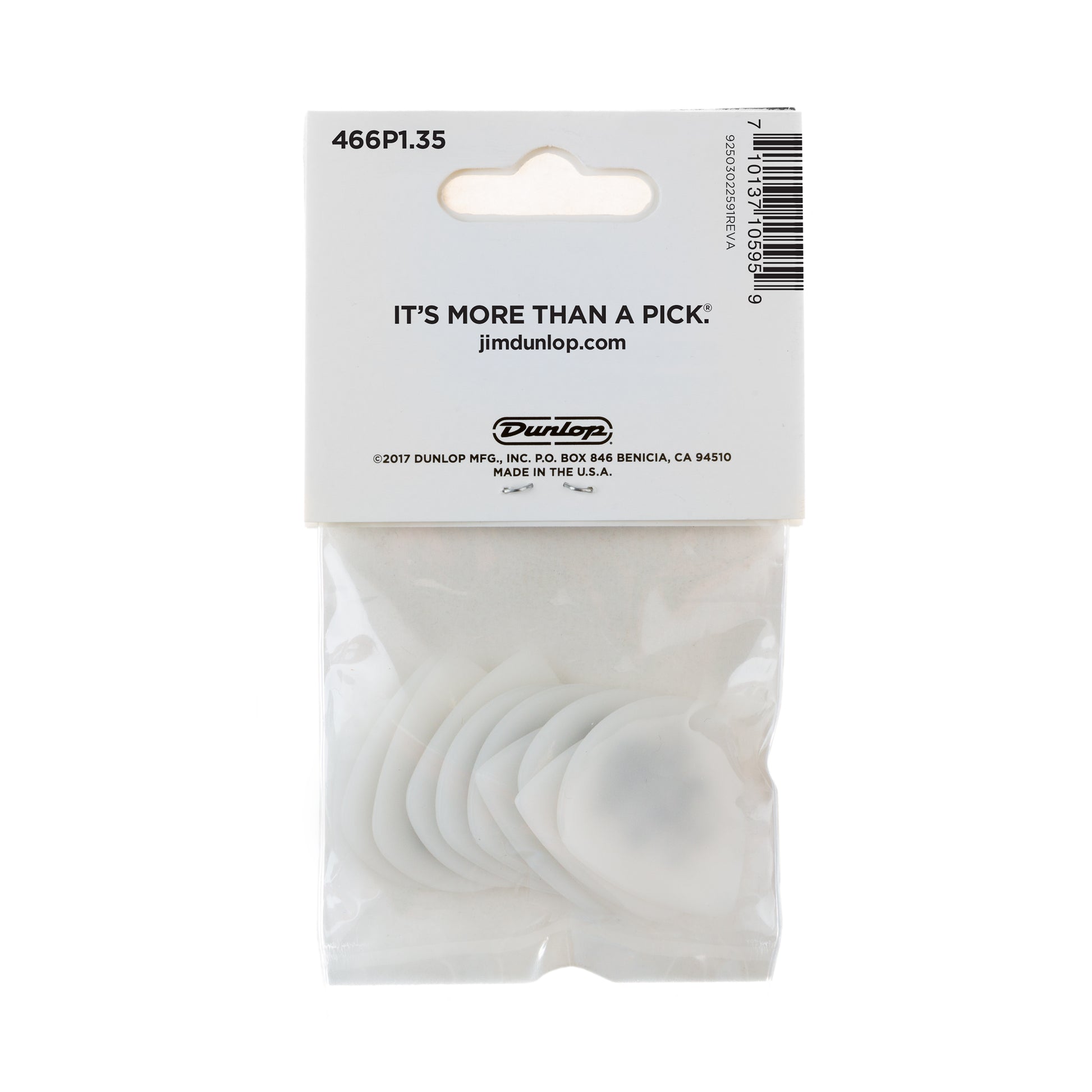 Jim Dunlop DUNLOP TORTEX FLEX 1.35mm JAZZ III XL GUITAR PICK PLAYER'S PACK 12 -PACK - 466P135