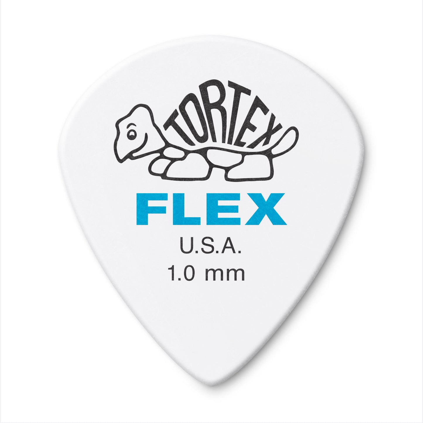 Jim Dunlop DUNLOP TORTEX FLEX 1.0mm JAZZ III GUITAR PICK PLAYER'S PACK 12 -PACK - 468P100