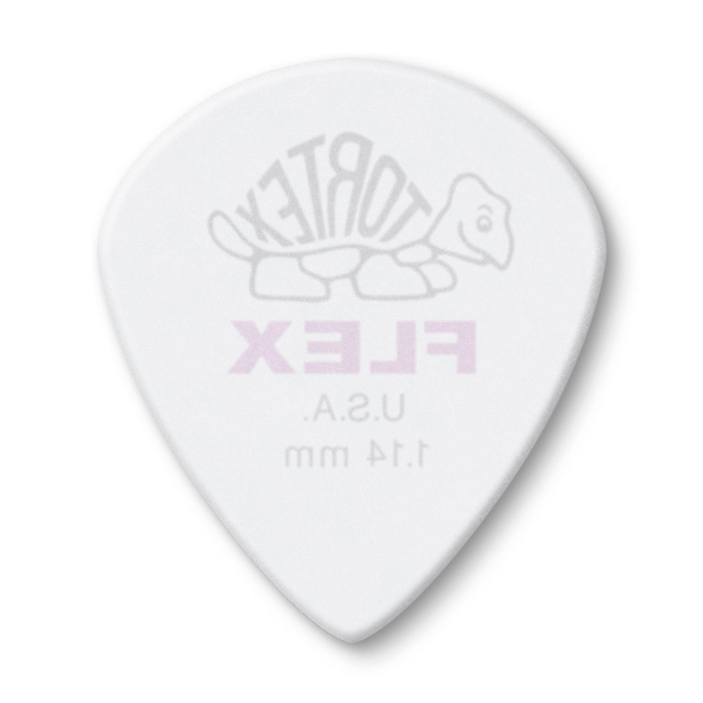 Jim Dunlop DUNLOP TORTEX FLEX 1.14mm JAZZ III GUITAR PICK PLAYER'S PACK 12 -PACK - 468P114