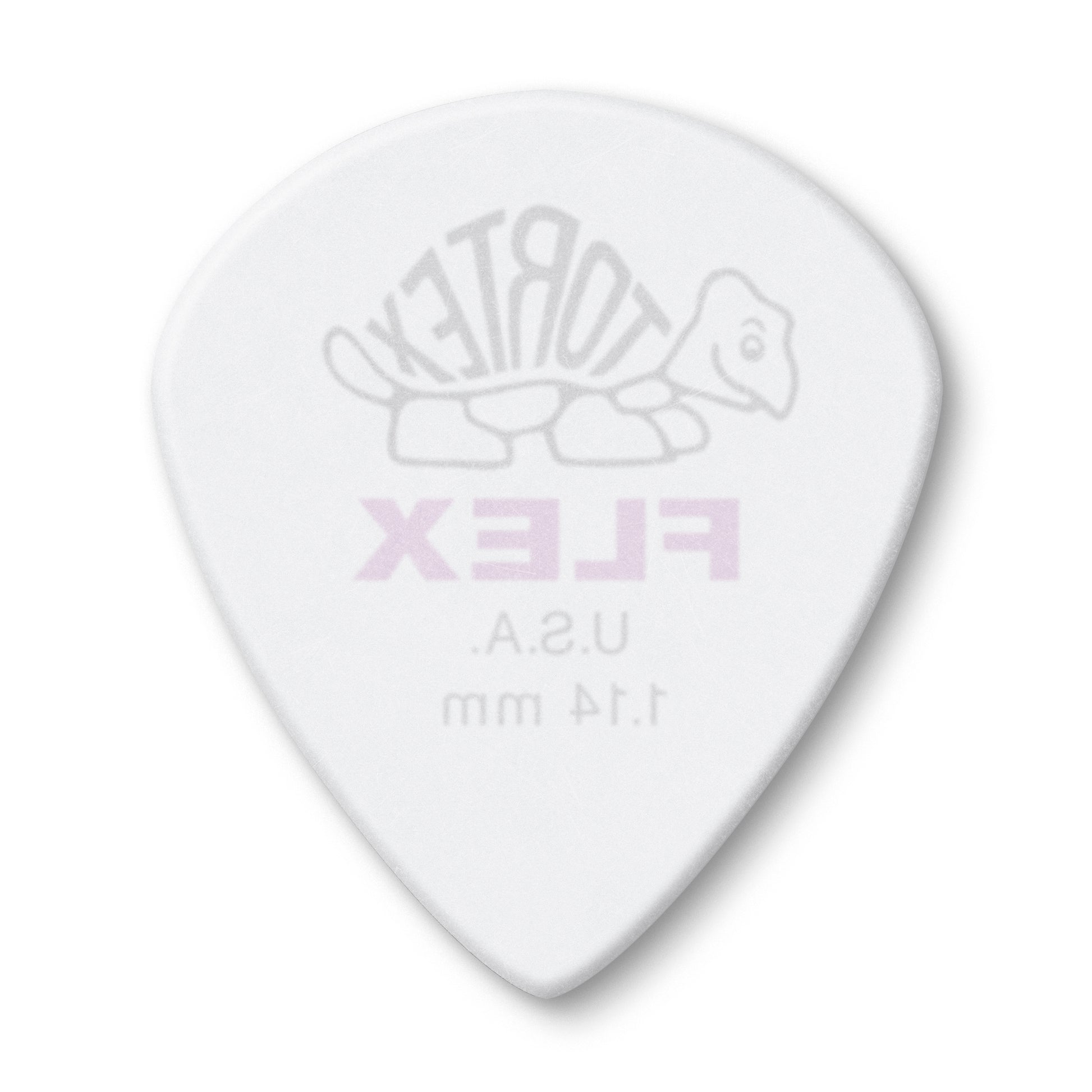 Jim Dunlop DUNLOP TORTEX FLEX 1.14mm JAZZ III GUITAR PICK PLAYER'S PACK 12 -PACK - 468P114
