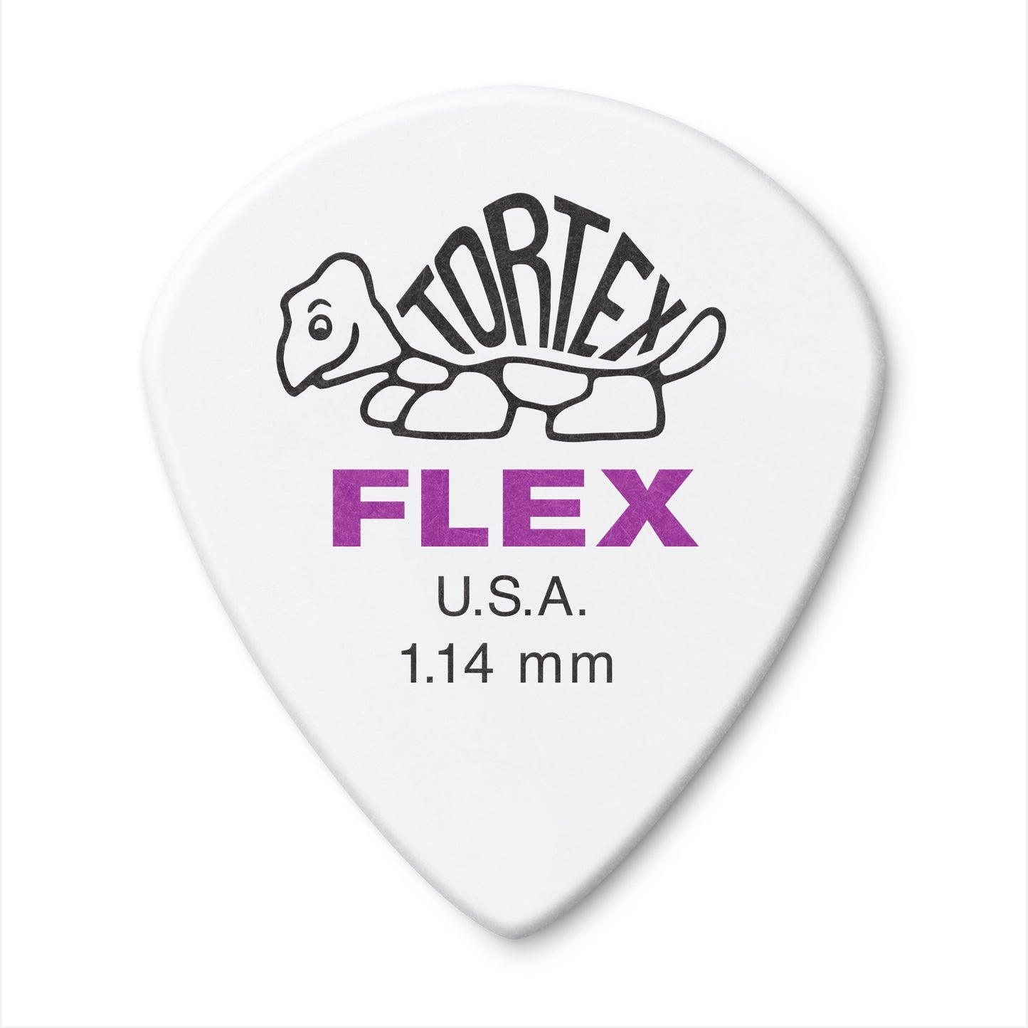 Jim Dunlop DUNLOP TORTEX FLEX 1.14mm JAZZ III GUITAR PICK PLAYER'S PACK 12 -PACK - 468P114
