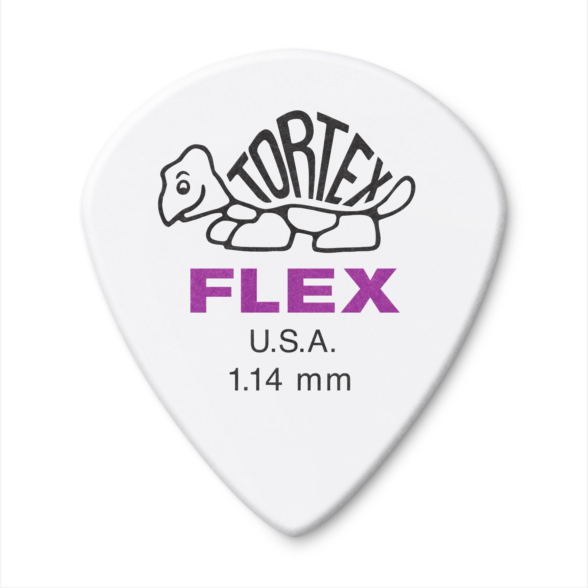Jim Dunlop DUNLOP TORTEX FLEX 1.14mm JAZZ III GUITAR PICK PLAYER'S PACK 12 -PACK - 468P114