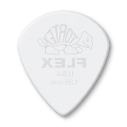 Jim Dunlop DUNLOP TORTEX FLEX 1.35mm JAZZ III GUITAR PICK PLAYER'S PACK 12 -PACK - 468P135