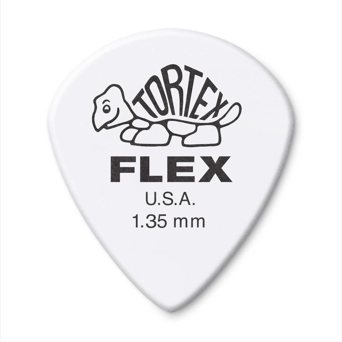 Jim Dunlop DUNLOP TORTEX FLEX 1.35mm JAZZ III GUITAR PICK PLAYER'S PACK 12 -PACK - 468P135