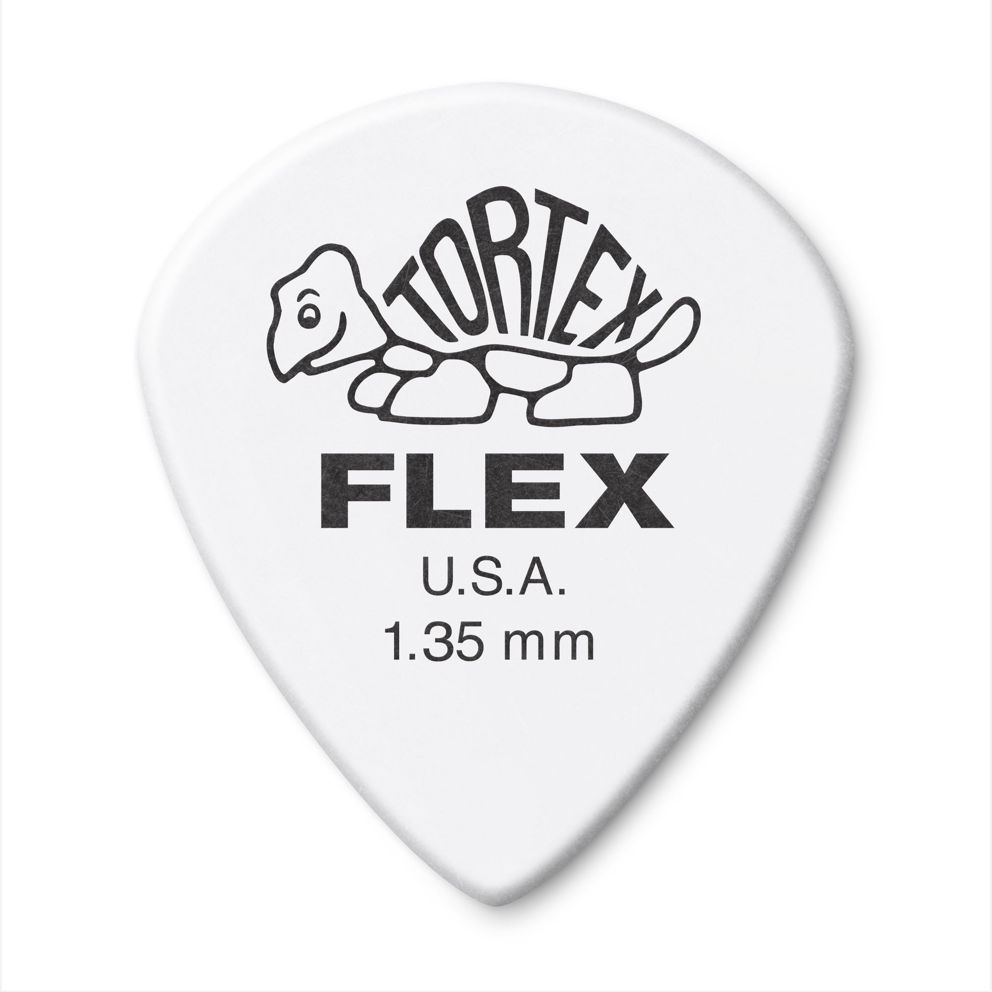 Jim Dunlop DUNLOP TORTEX FLEX 1.35mm JAZZ III GUITAR PICK PLAYER'S PACK 12 -PACK - 468P135