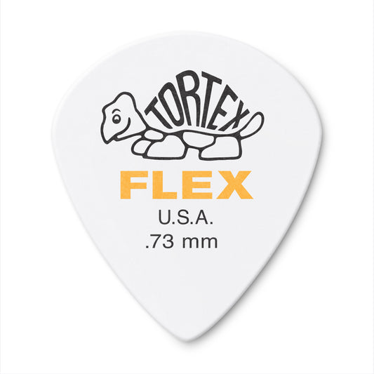 Jim Dunlop DUNLOP TORTEX FLEX .73mm JAZZ III GUITAR PICK PLAYER'S PACK 12 -PACK - 468P073