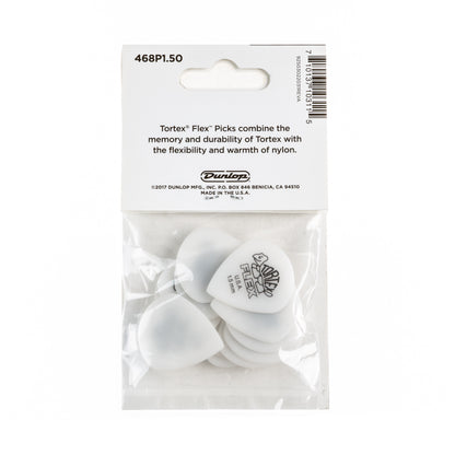 Jim Dunlop DUNLOP TORTEX FLEX 1.5mm JAZZ III GUITAR PICK PLAYER'S PACK 12 -PACK - 468P150