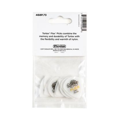 Jim Dunlop DUNLOP TORTEX FLEX .73mm JAZZ III GUITAR PICK PLAYER'S PACK 12 -PACK - 468P073