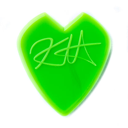 Jim Dunlop DUNLOP KIRK HAMMETT 1.38mm JAZZ III GREEN GUITAR PICK PLAYER'S PACK 06-PACK - 47PKH3N