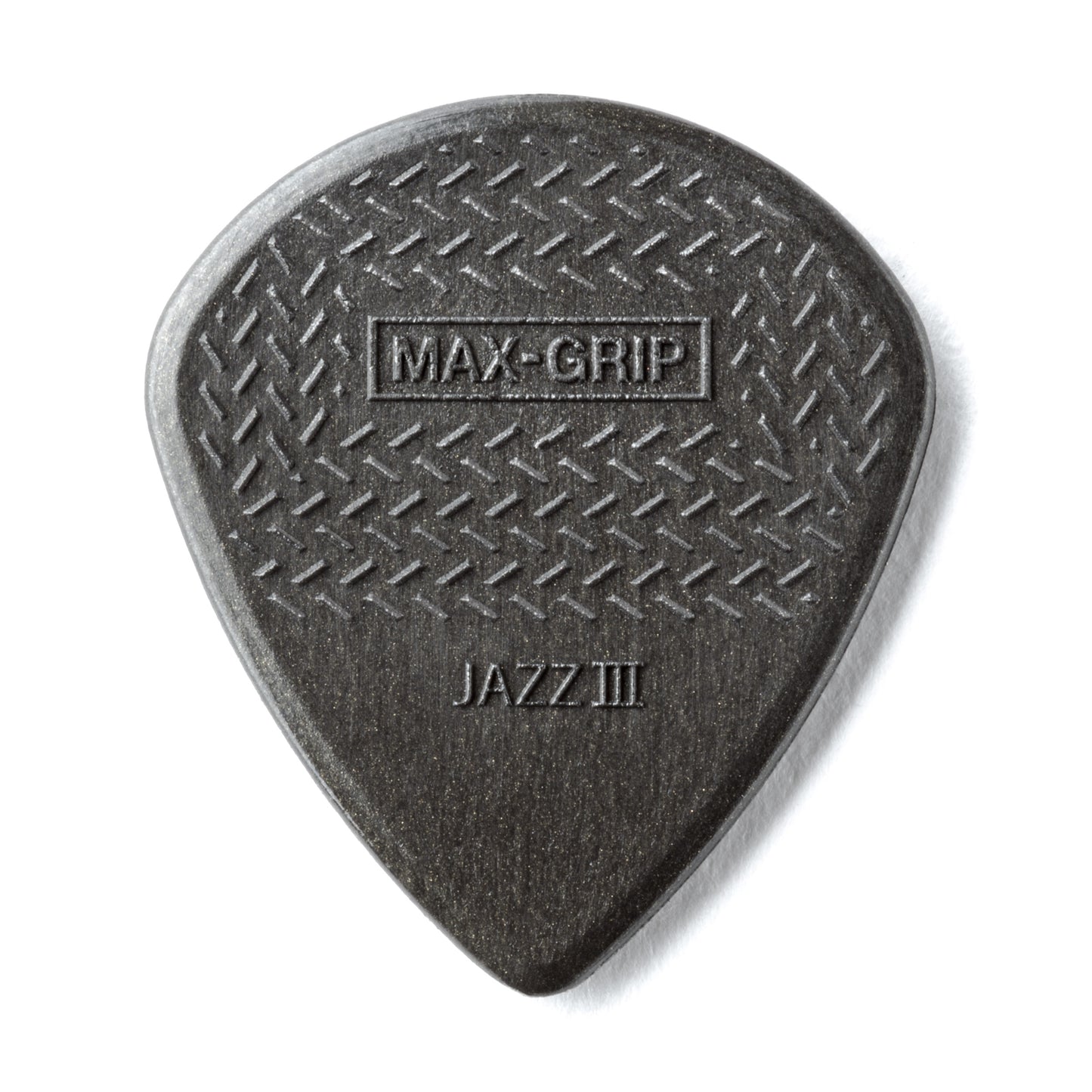 Jim Dunlop DUNLOP MAX GRIP JAZZ III 1.38mm CARBON FIBER NYLON GUITAR PICK PLAYER'S PACK 06-PACK - 471P3C