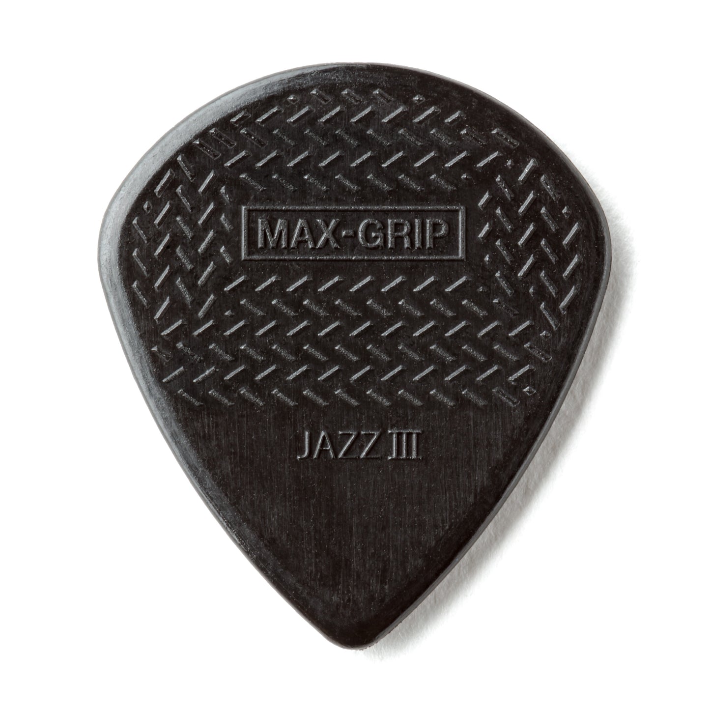 Jim Dunlop DUNLOP MAX GRIP JAZZ III 1.38mm NYLON STIFFO GUITAR PICK PLAYER'S PACK 06-PACK - 471P3S