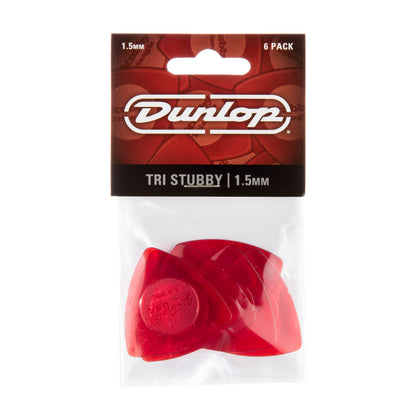 Jim Dunlop DUNLOP TRI STUBBY 1.5mm GUITAR PICK PLAYER'S PACK 06-PACK - 473P150