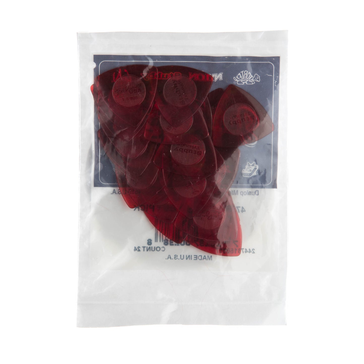 Jim Dunlop DUNLOP TRI STUBBY 1.5mm GUITAR PICK REFILL BAG 24-PACK - 473R150