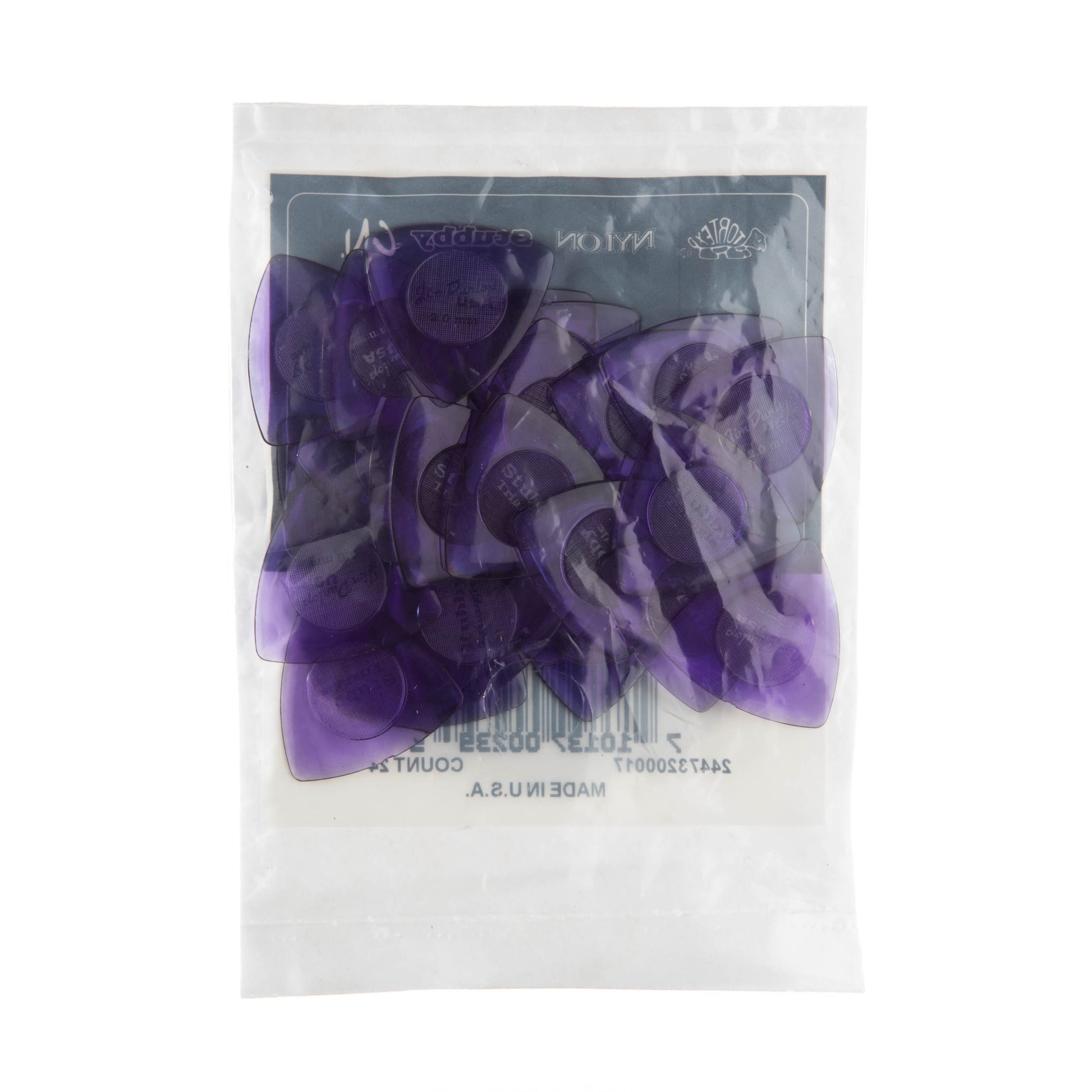 Jim Dunlop DUNLOP TRI STUBBY 2.0mm GUITAR PICK REFILL BAG 24-PACK - 473R200